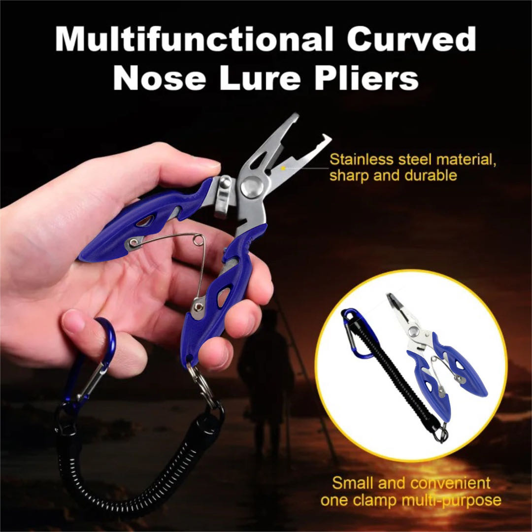 Fishing Line Cutter - Çok fonksiyonlu kavisli ağız yol alt