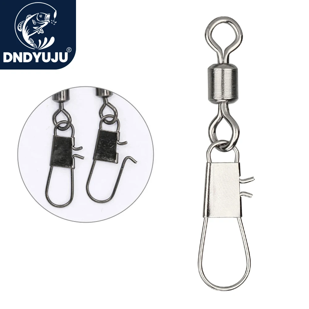 Fishing Line Winder - DNDYUJU 50 adet Balıkçılık Konektörü Döner