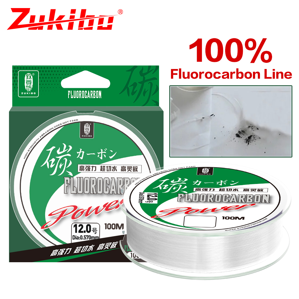 ZUKIBO 50m 100m 100% florokarb - Copolymer Line incelemesi ve fiyatı